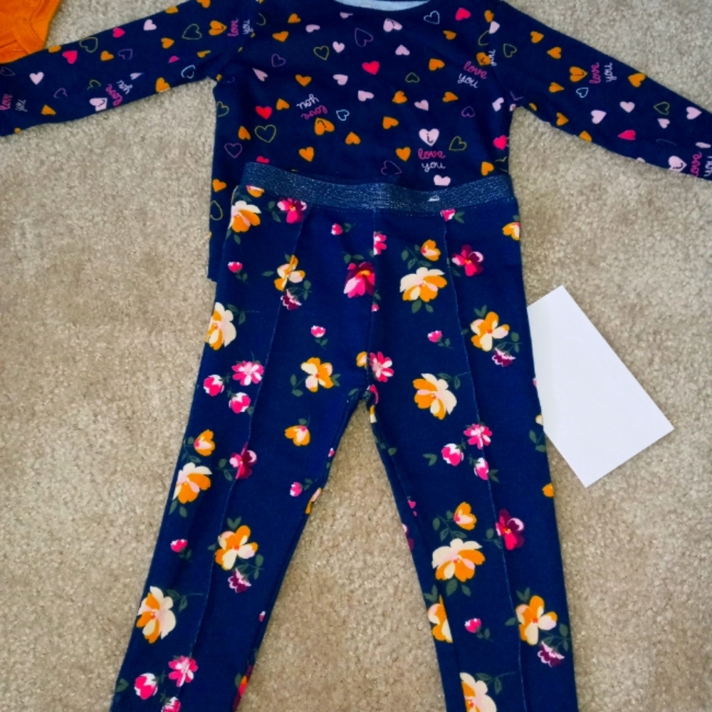 Garaniamls - Blue & Floral - Set 12M